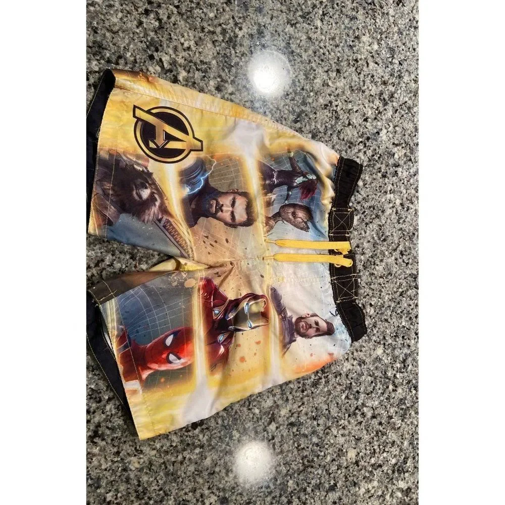 Boys Swim Trunks Bundle-Avengers/Sharks